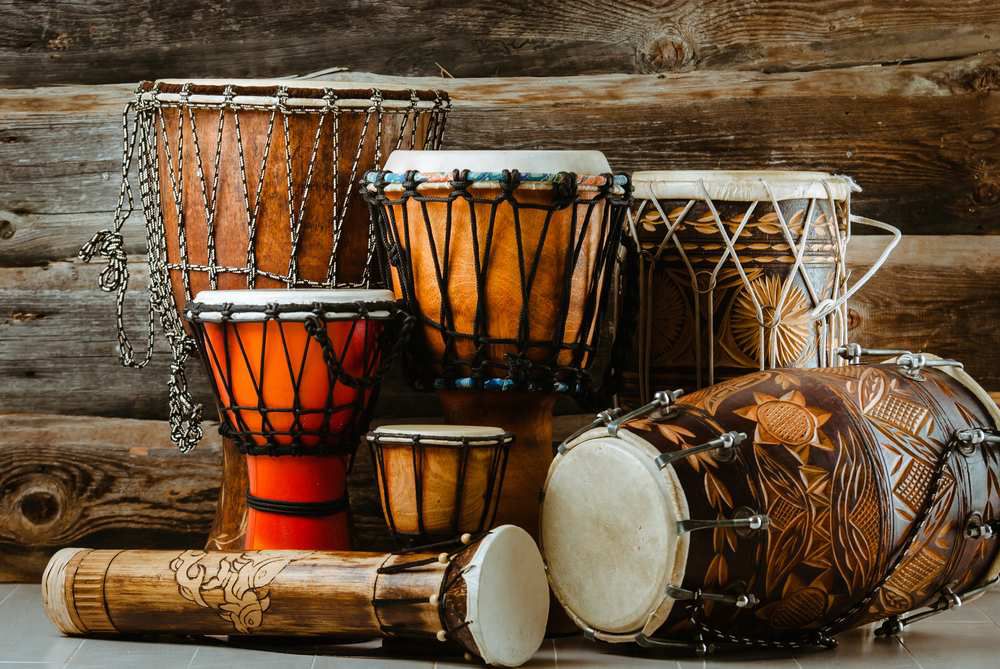 African drum