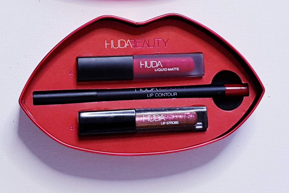 Huda Beauty Jai Testé Le Lip Set Coffret Contour
