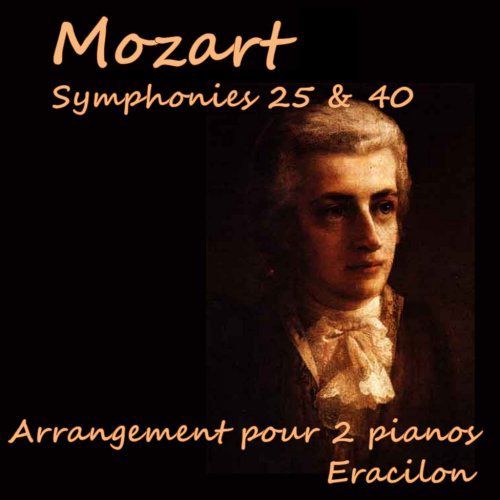 Mozart, symphonies 25 et 40 pour 2 pianos