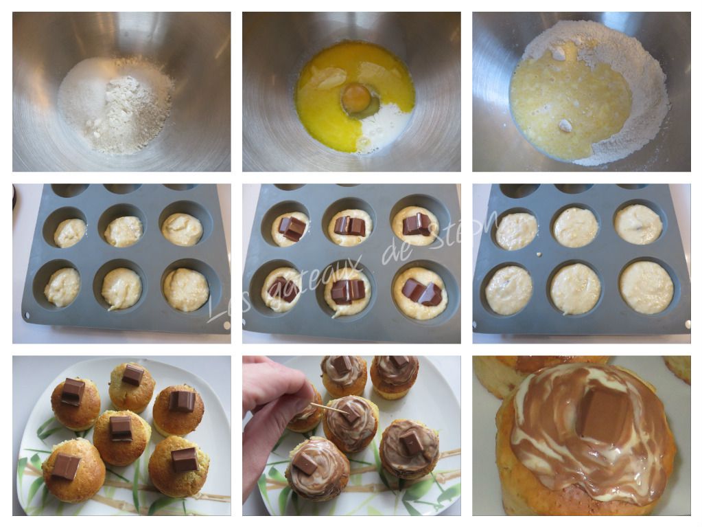 Muffins au kinder Recettes faciles Les gâteaux de Stéph