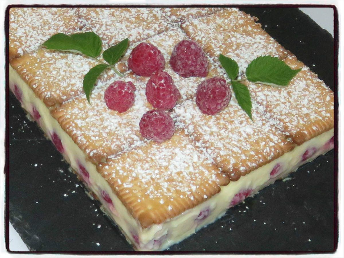 Gateau De Petits Beurres A La Framboise Recettes Faciles Les Gateaux De Steph Gateau De Petits Beurres A La Framboise Recettes Faciles Les Gateaux De Steph