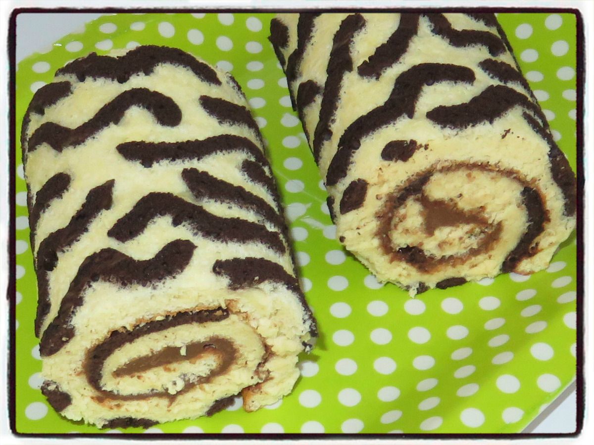Gateau Zebre Au Nutella Recettes Faciles Les Gateaux De Steph
