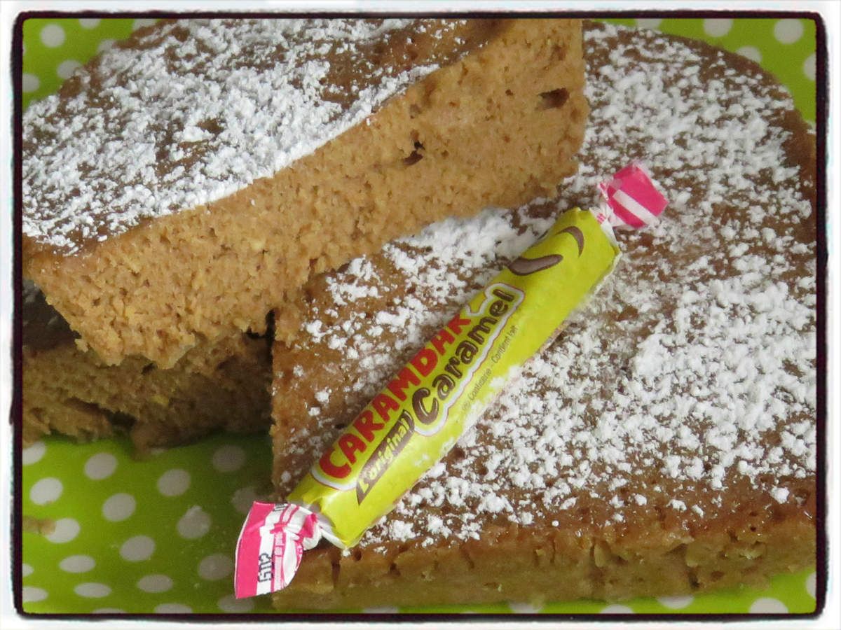 Gâteau aux carambars au micro-onde - Recettes faciles - Les gâteaux de Stéph