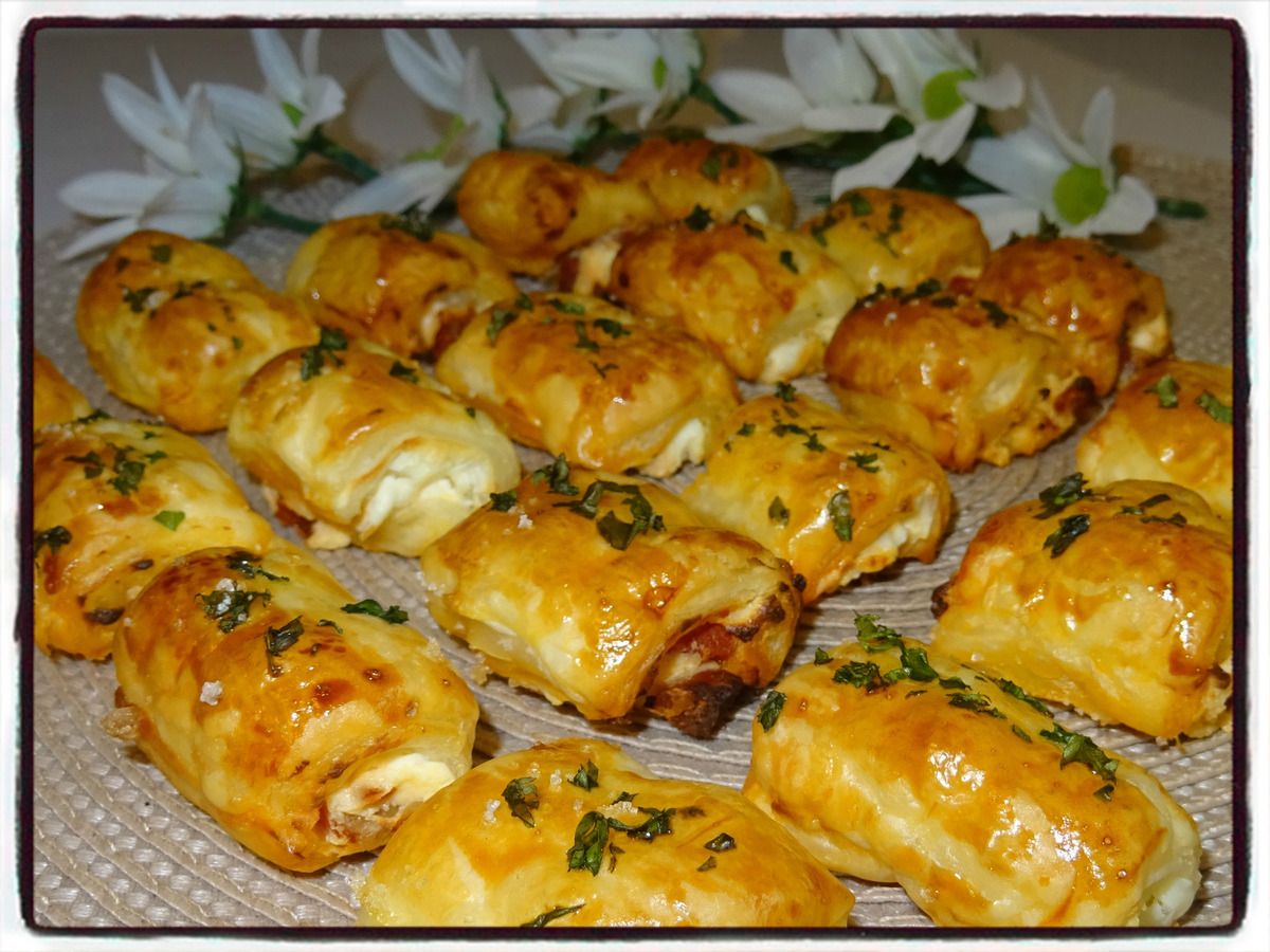 feuilletés apéritif chorizo saint moret