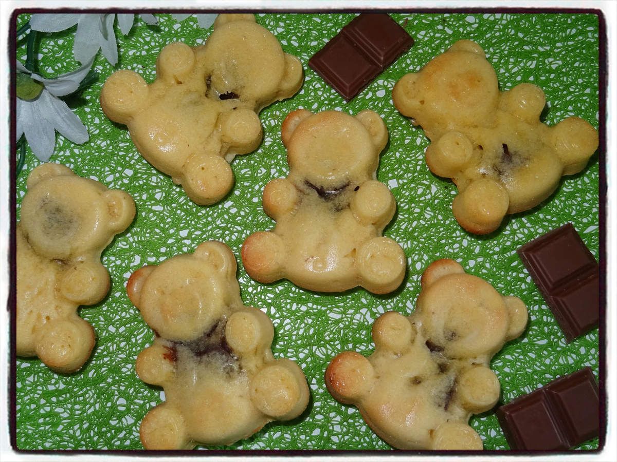 Oursons au praliné