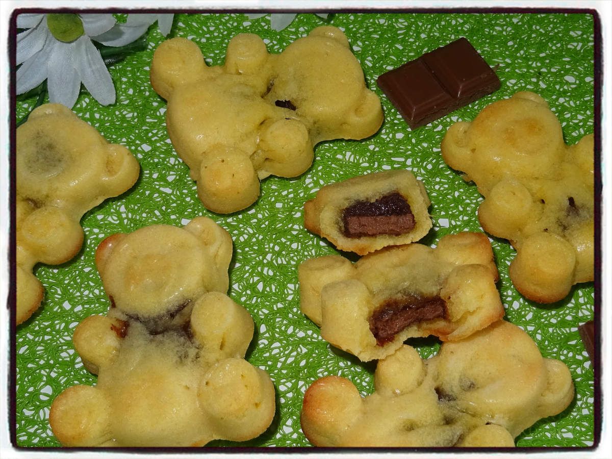 Oursons au praliné