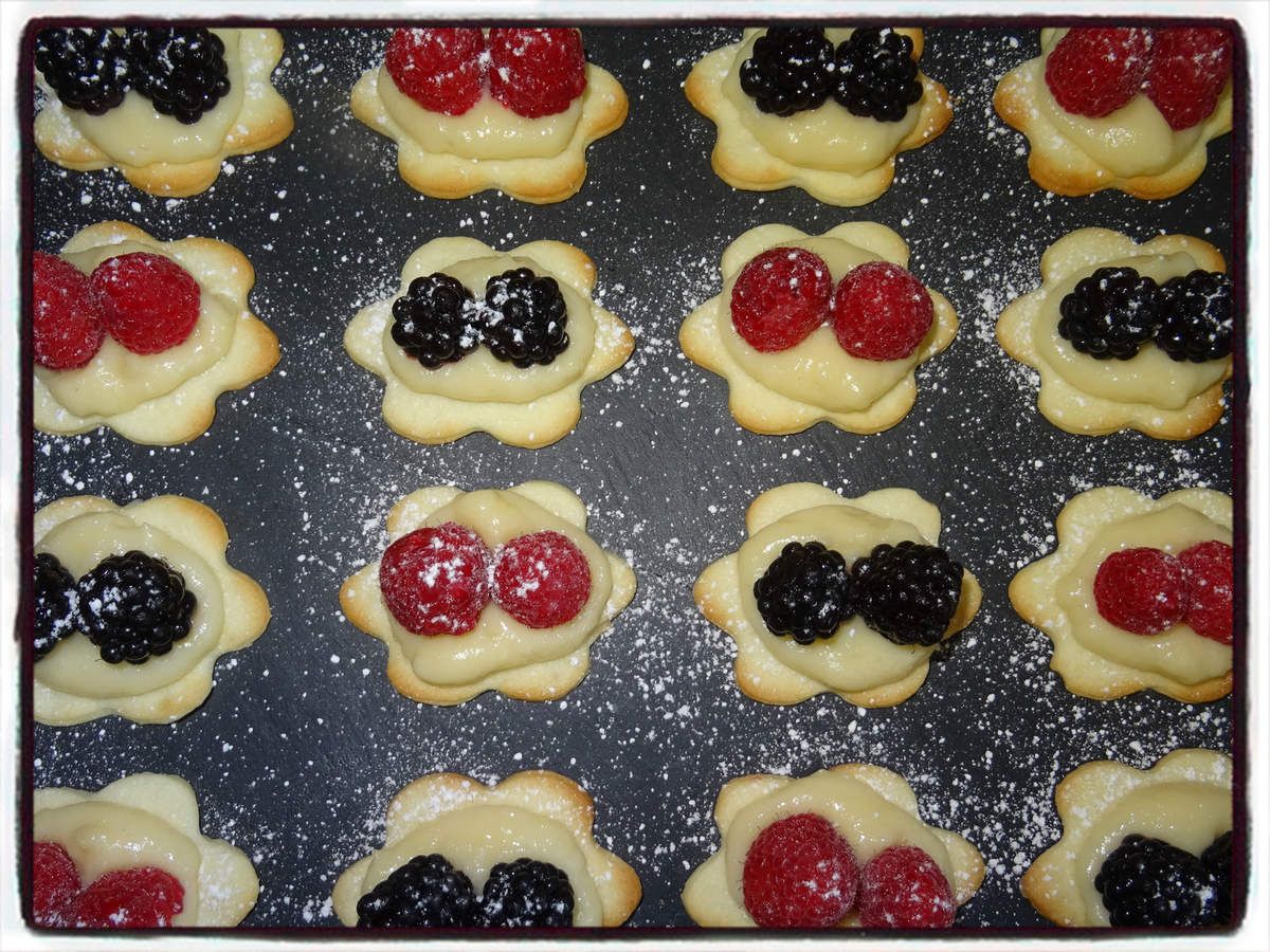 Minis tartelettes aux fruits rouges