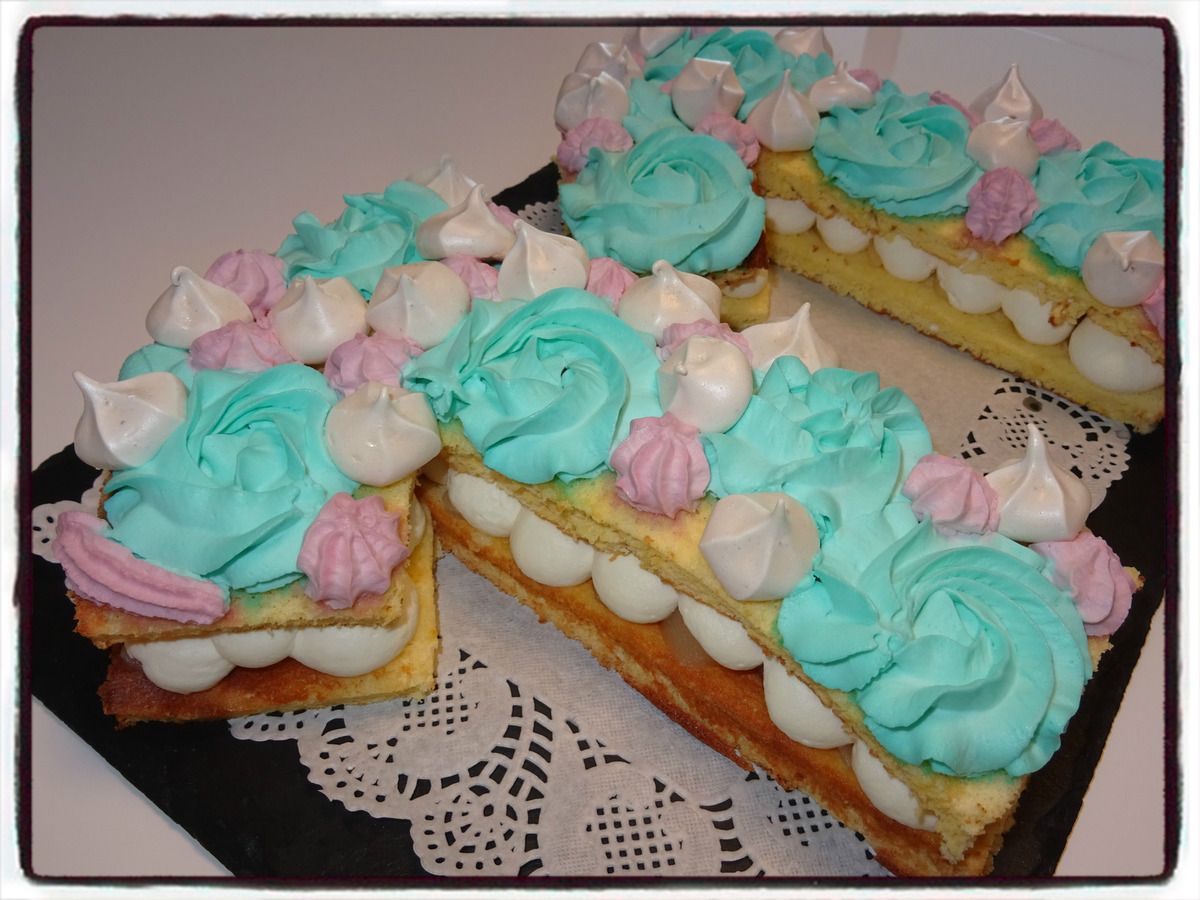 number cake à la poire