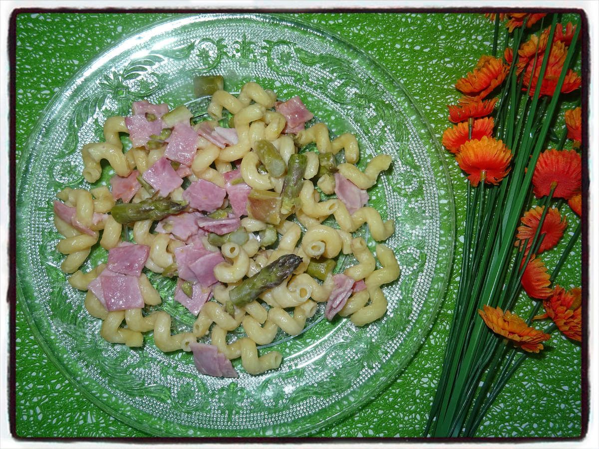 Serpentinis aux asperges vertes