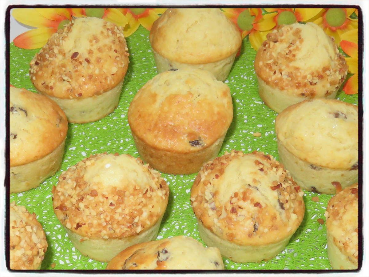 Muffins rhum raisin