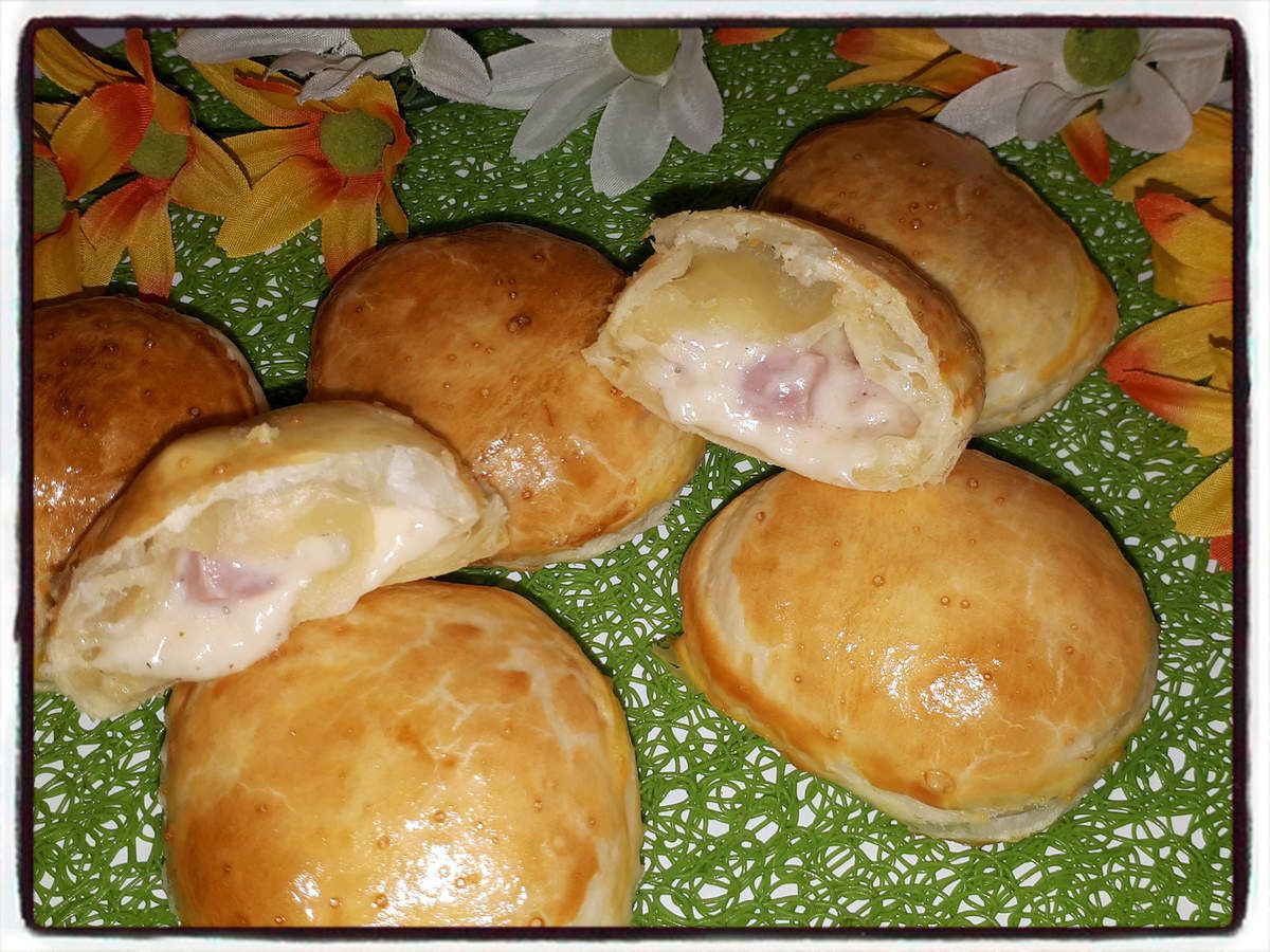 Feuilletés Au Jambon Et à La Béchamel Recettes Faciles