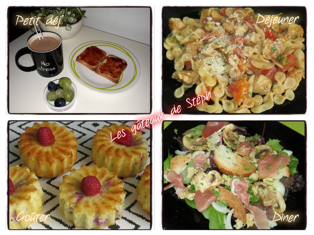 Journée type menu équilibré