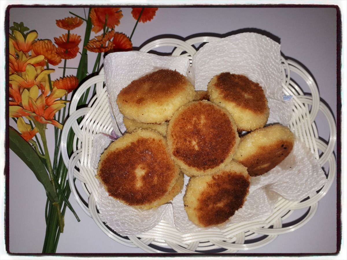 Galettes de purée à la vache qui rit