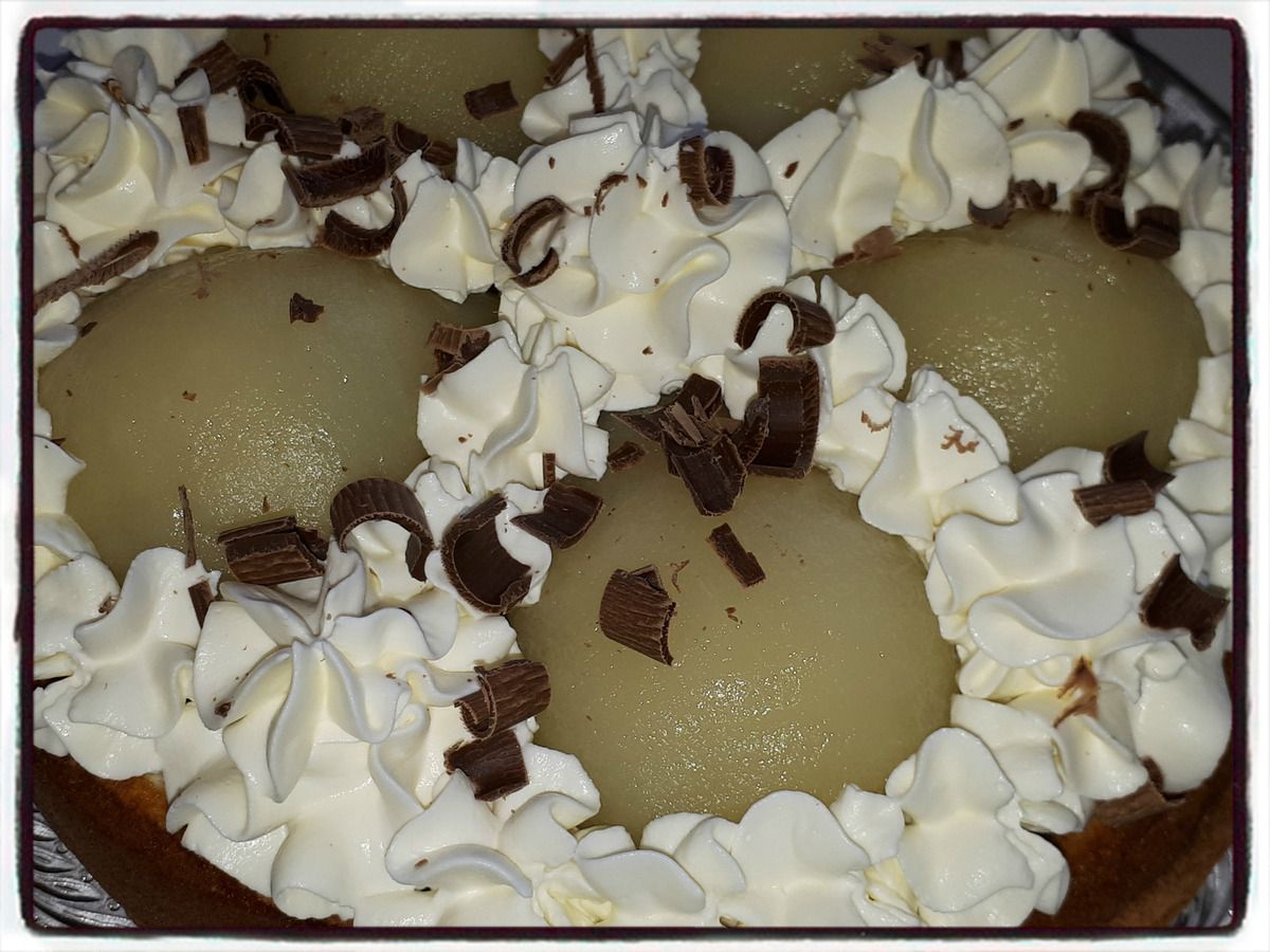 Genoise Poire Chocolat Recettes Faciles Les Gateaux De Steph