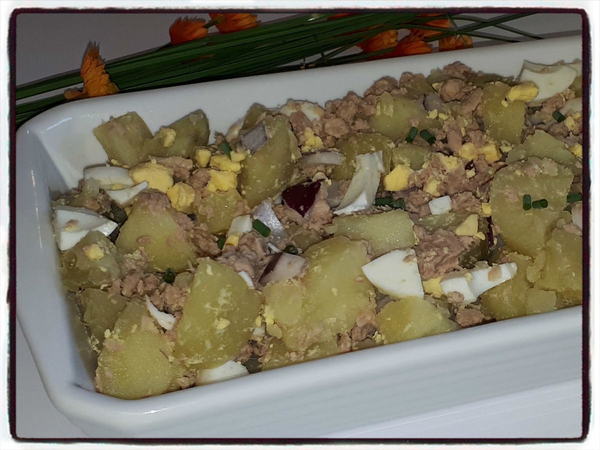 Salade De Pommes De Terre Au Thon Recettes Faciles Les