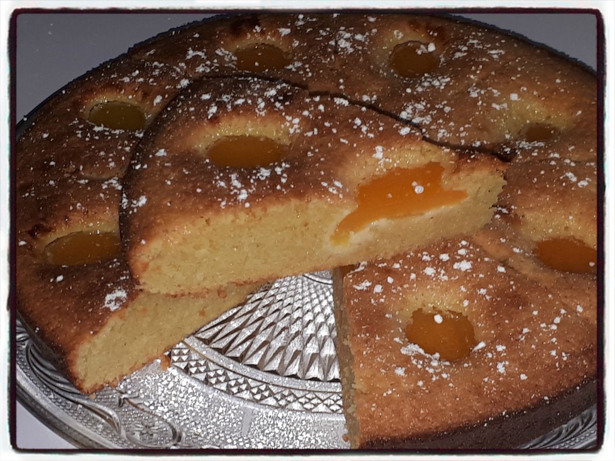 fondant à l'abricot