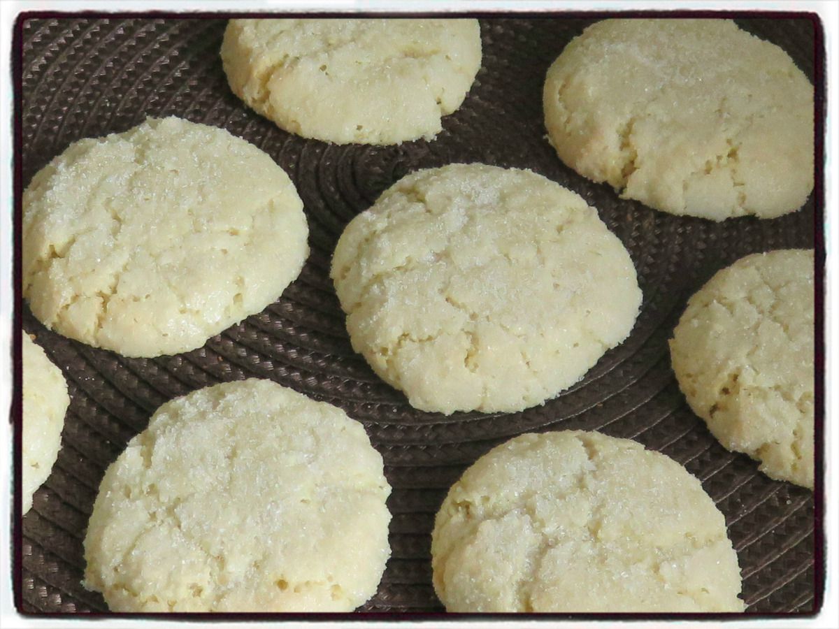 biscuits à la fleur d'oranger