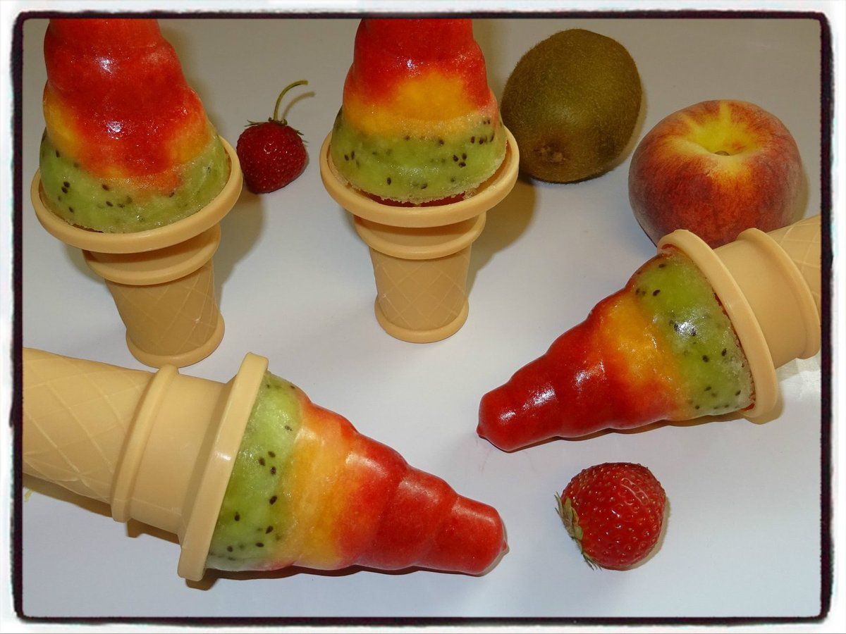 glace aux fruits frais