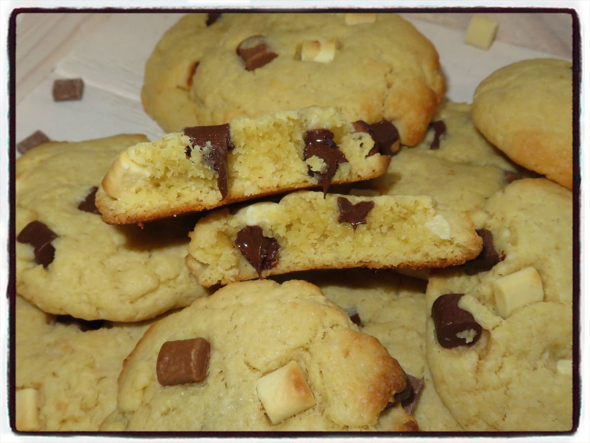 biscuits amande chocolat