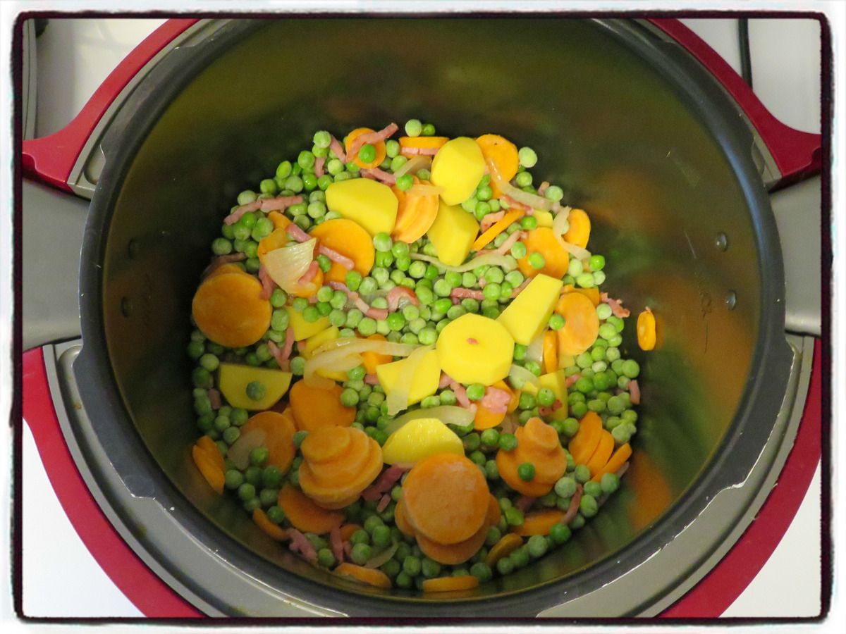 Jardinière de légumes (cookéo) - Recettes faciles - Les gâteaux de Stéph