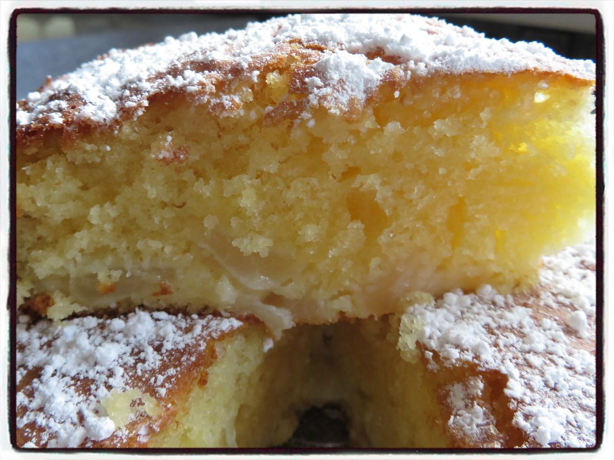 Gateau Au Yaourt Et A La Poire Recettes Faciles Les Gateaux De Steph
