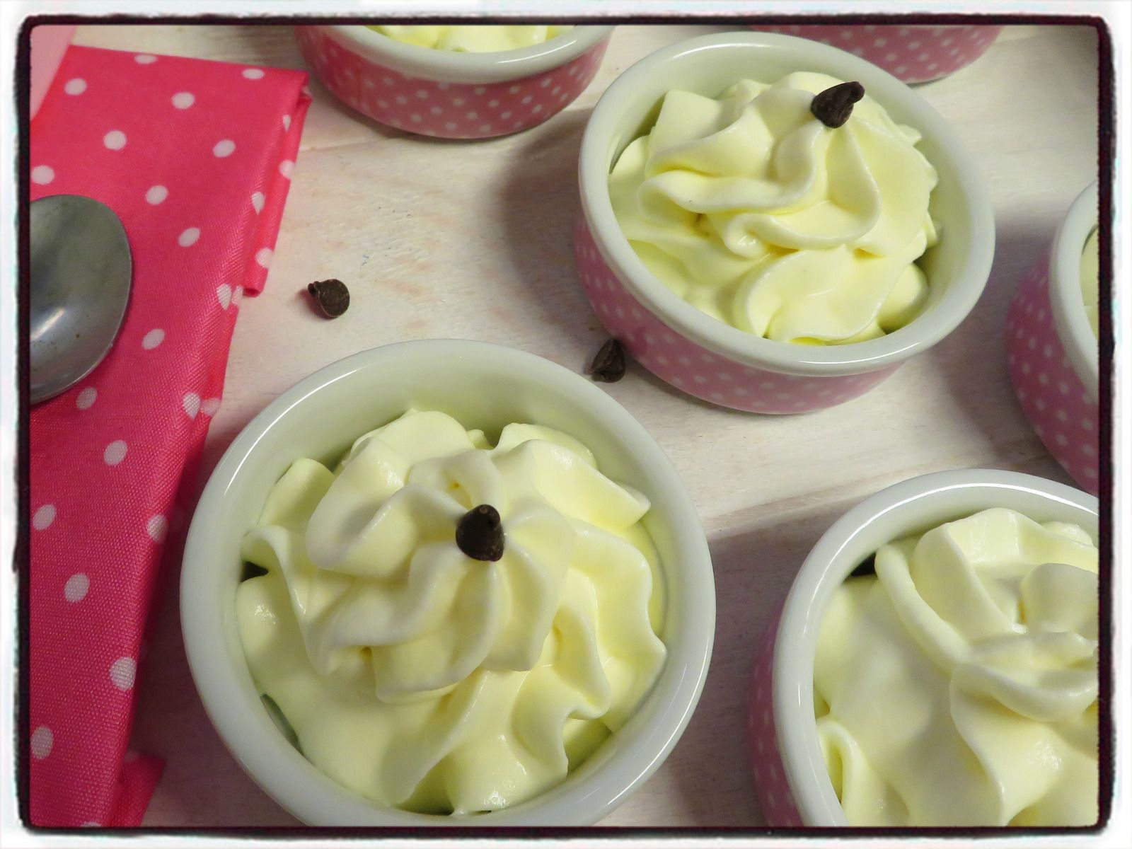 mousse chocolat blanc