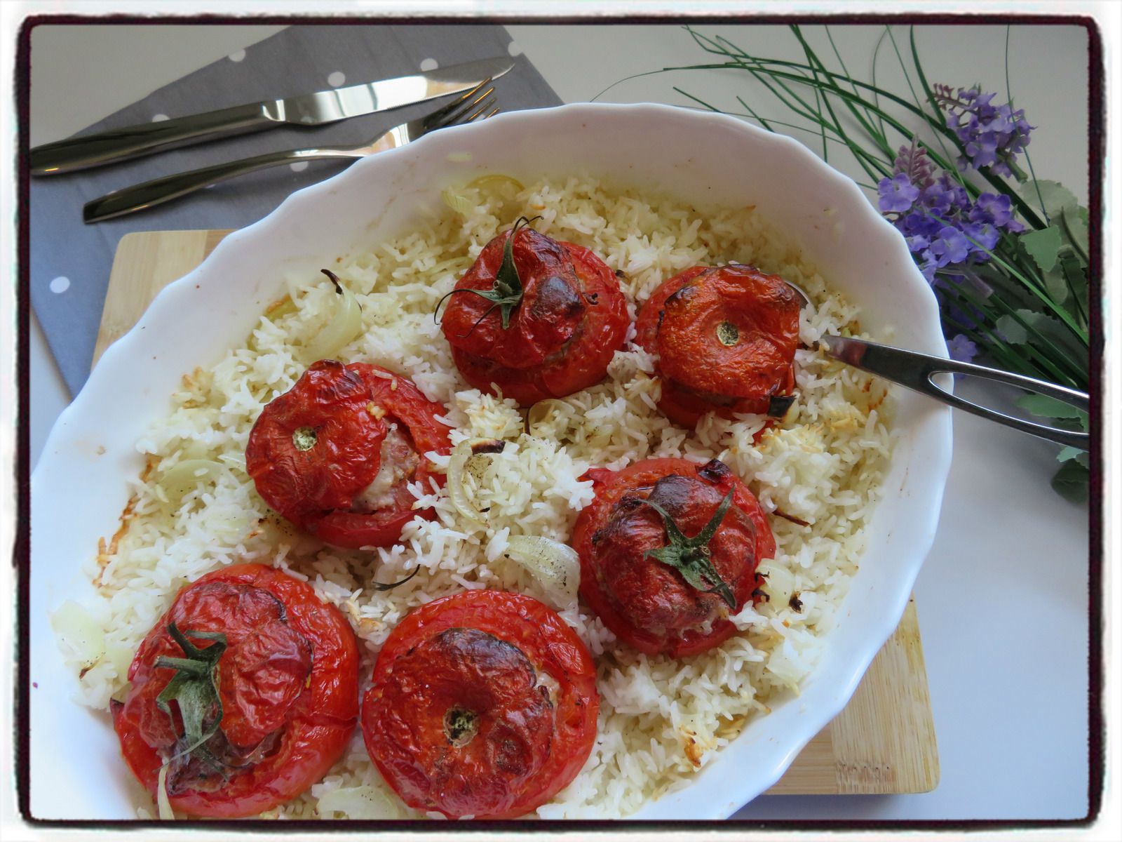 tomates farcies riz