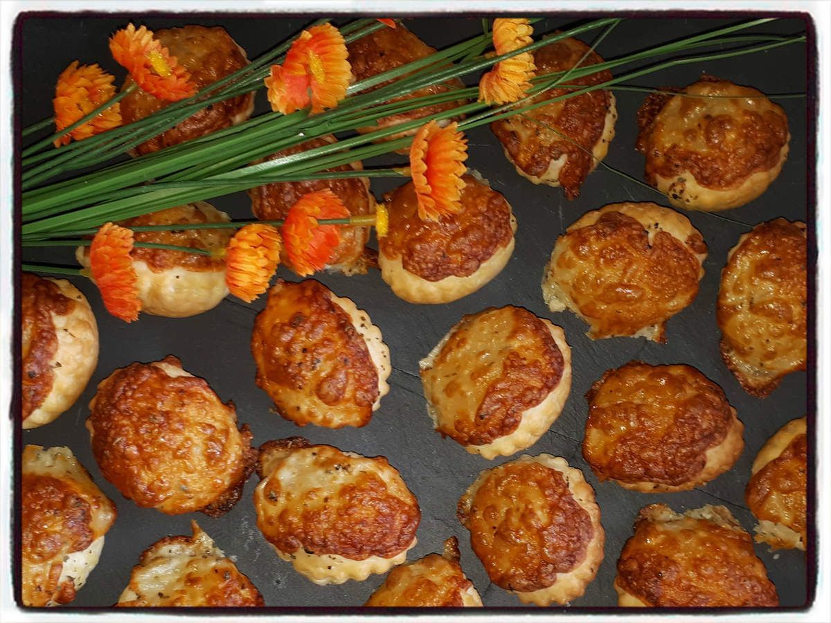 boules feuilletées mozzarella