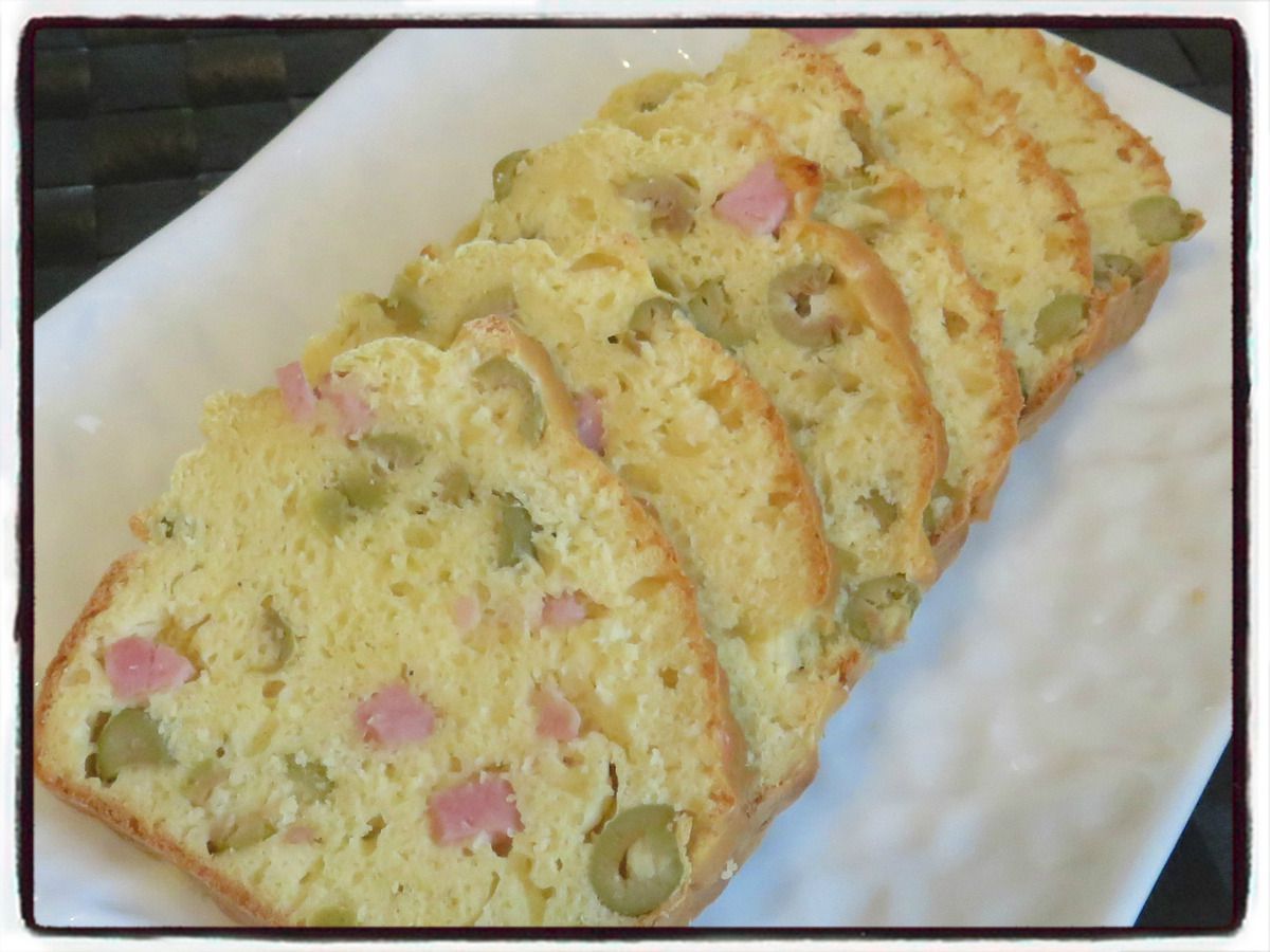 cake aux olives