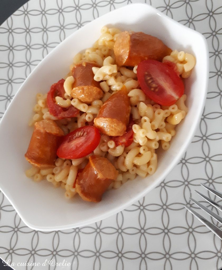 Pâtes au cheddar au cookeo (ou sans) - La cuisine d'Orelie