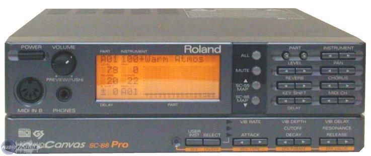 SC-88pro, LA sound canvas de Roland ! - Studio Mathusalem