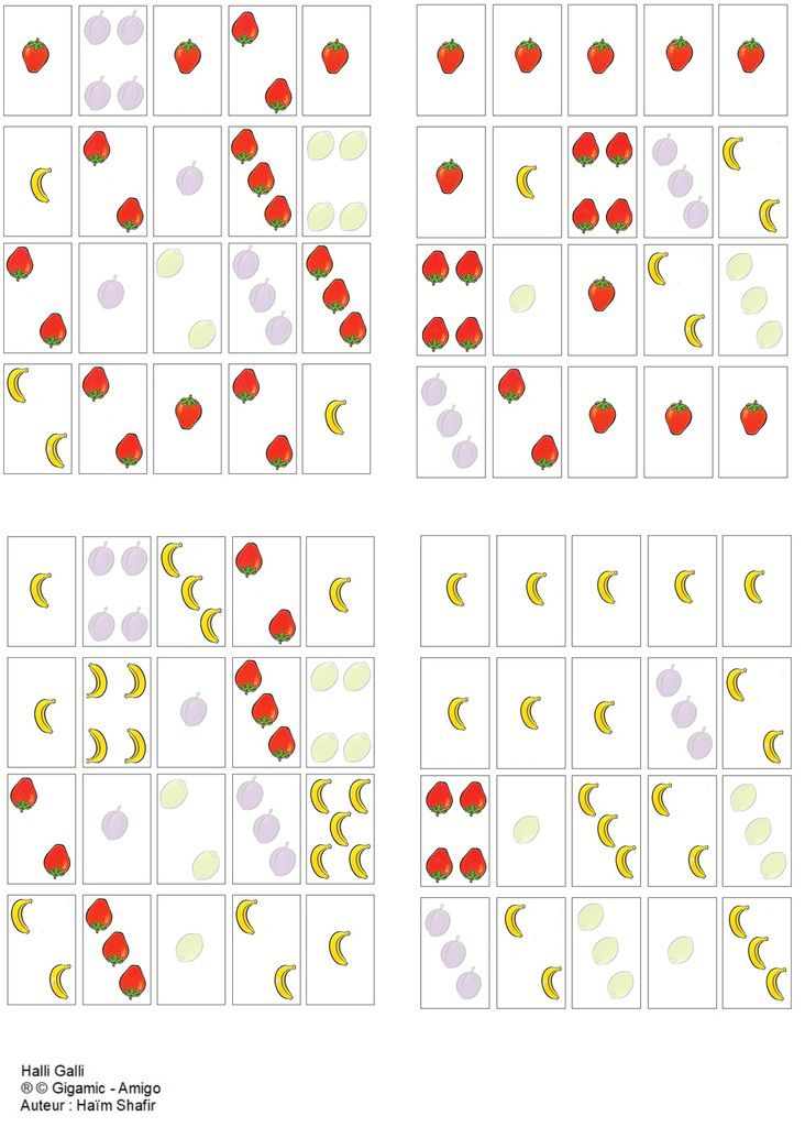 Maths - Jouer à Halli Galli - Adaptations pédagogiques pour l'autisme