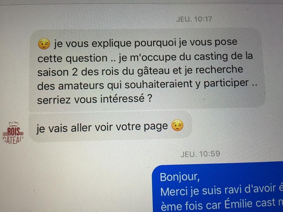 Casting Les Rois Du Gateau Delices Douceurs Et Gourmandises