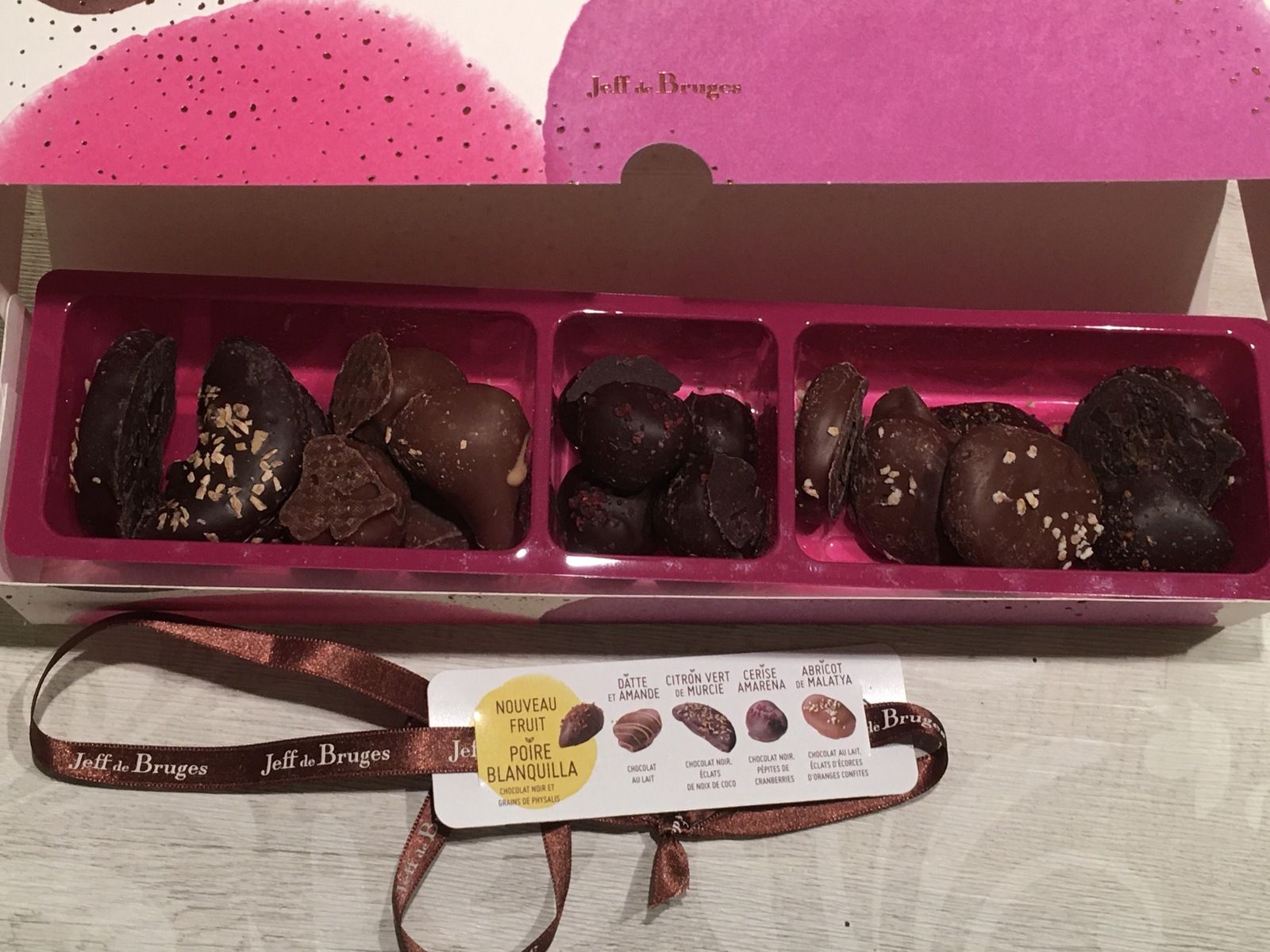 Chocolat Jeff de Bruges Délices, douceurs et gourmandises