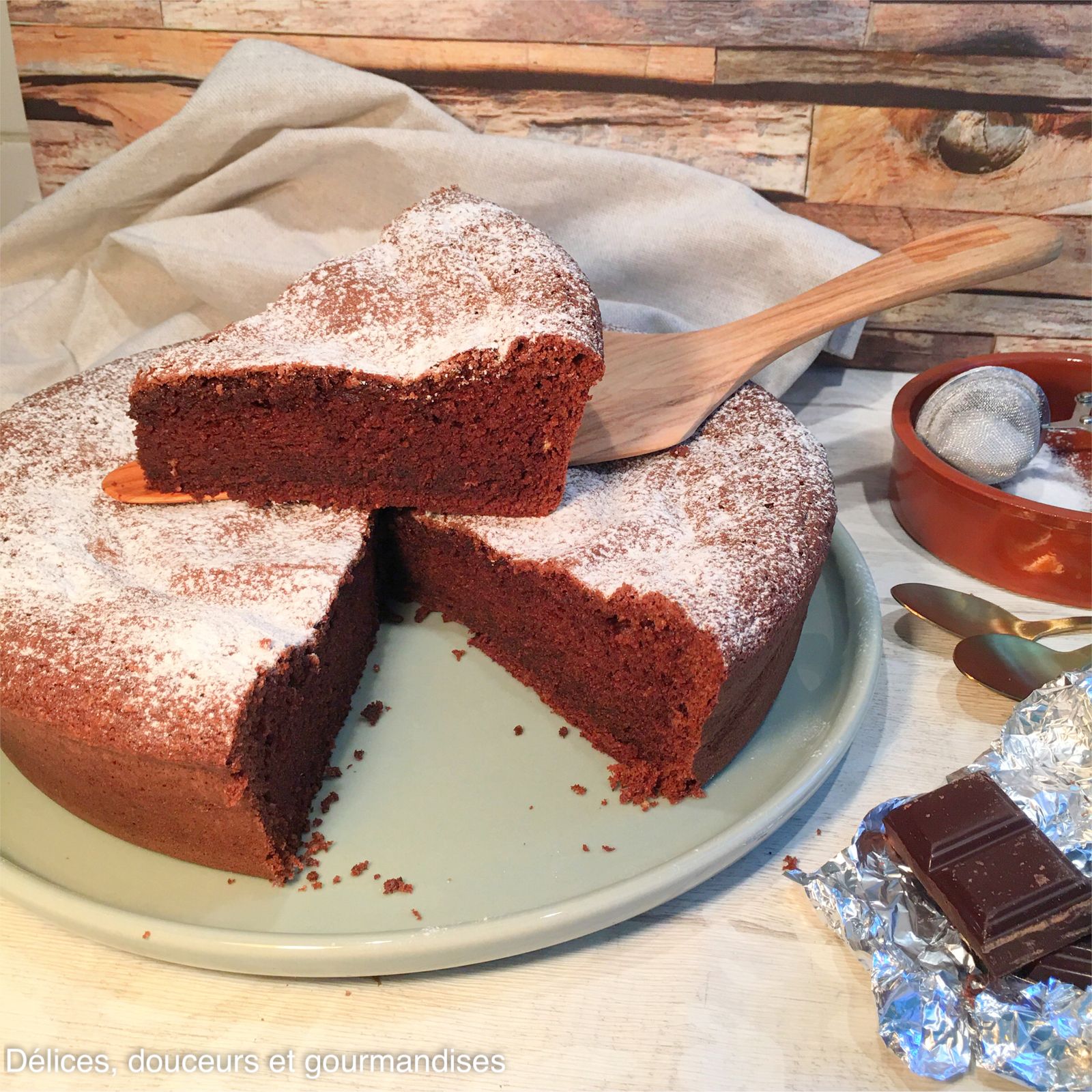 Gateau Au Chocolat Aerien Delices Douceurs Et Gourmandises