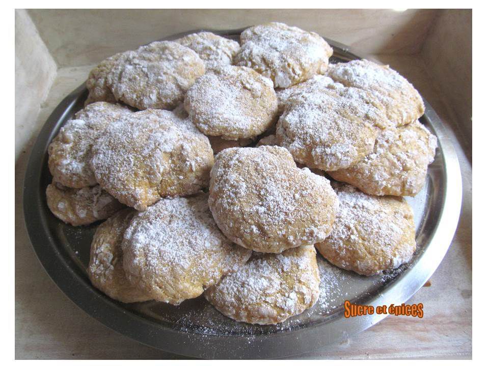 Biscuits craquelés au potiron (crinkles)