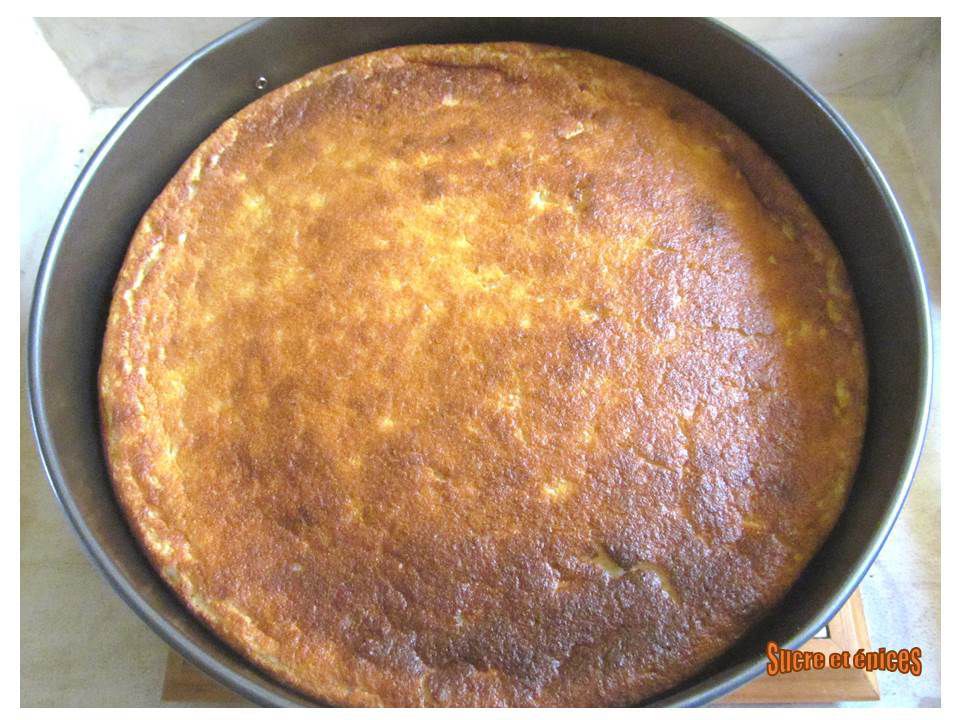 Gâteau au fromage blanc et à la semoule (zapekanka)