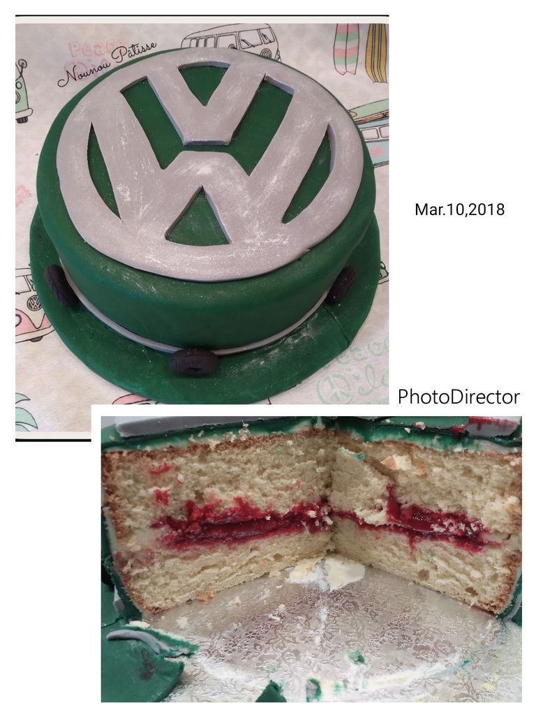 Gateau Volkswagen Nounou Patisse Over Blog Com