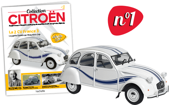 Hachette : Collection Citroën à l'échelle 1/24 - Mini PDLV