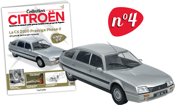 Hachette : Collection Citroën à l'échelle 1/24