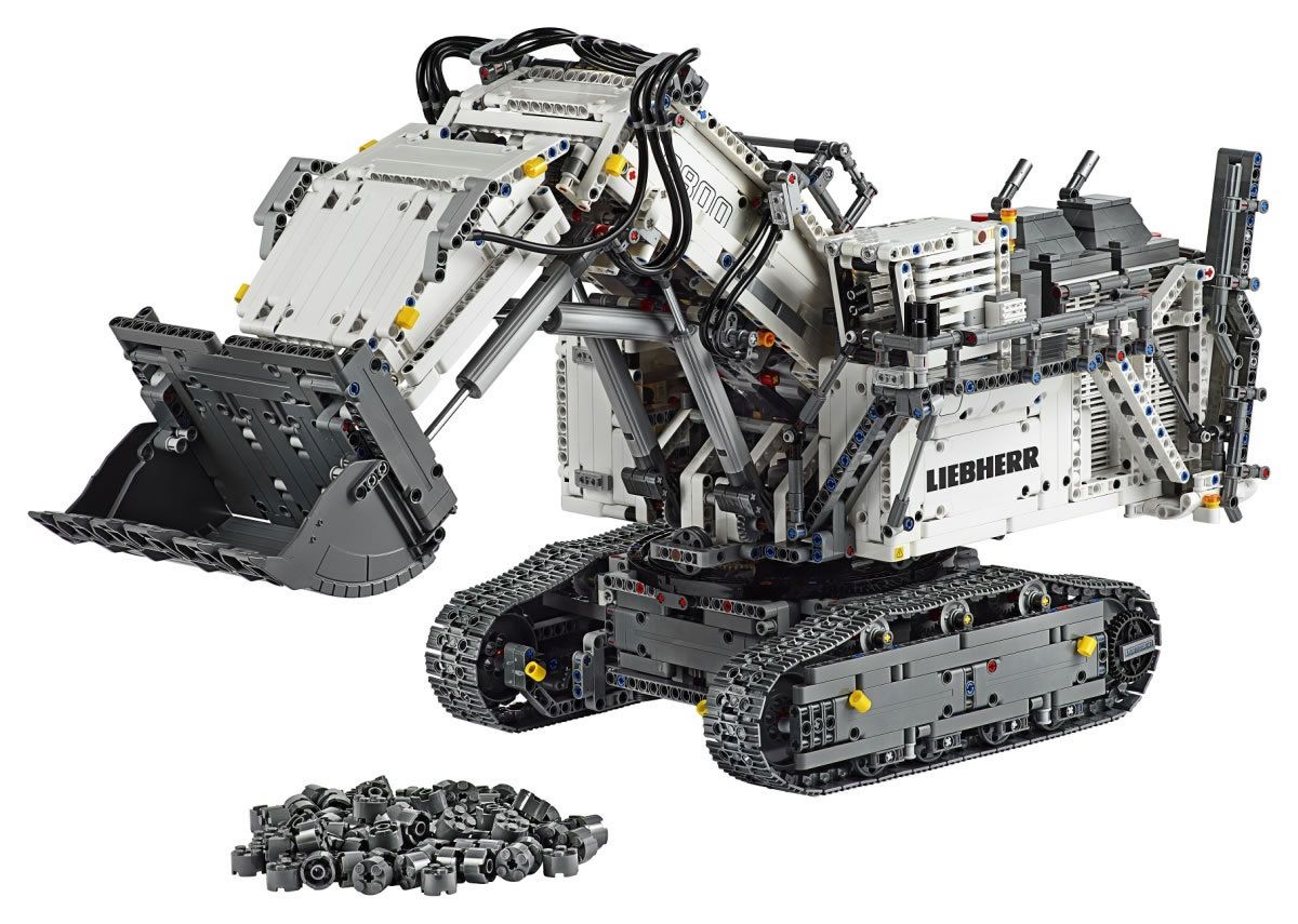 Lego Technic : la Liebherr R 9800 Excavator arrive bientôt