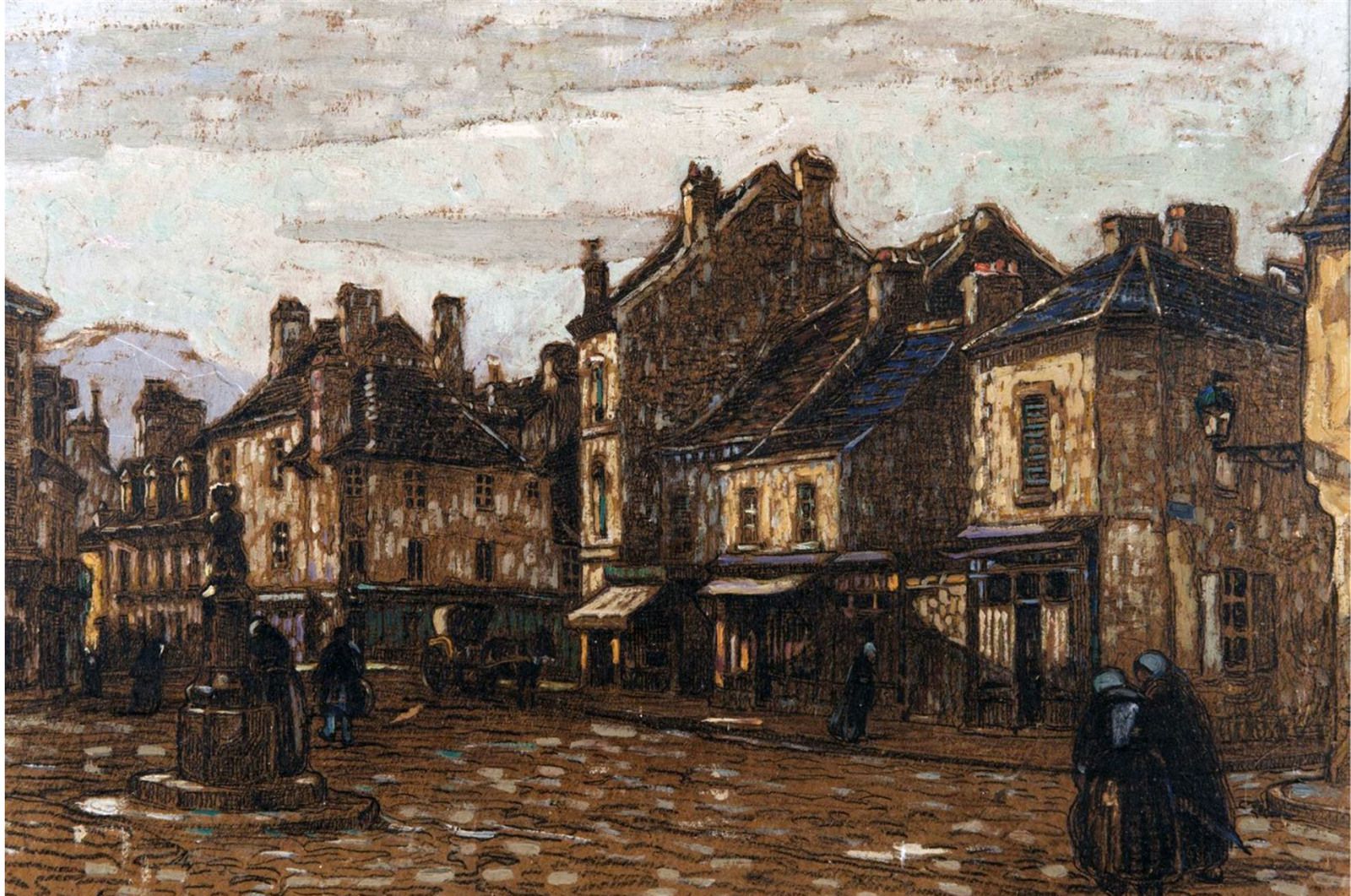 Un postimpressionniste peint Alençon : Pierre-Gaston Rigaud