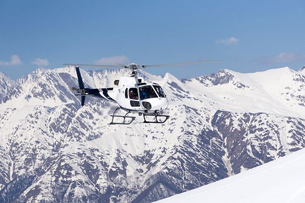 Helicopter skiing holiday