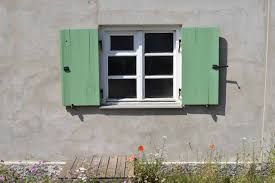 volets en bois