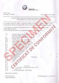Certificat de Conformité mini moins cher