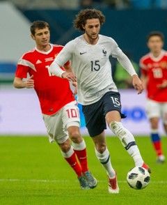 Une photo du footballeur Adrien Rabiot