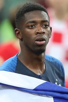 Une photo du footballeur Ousmane Dembélé