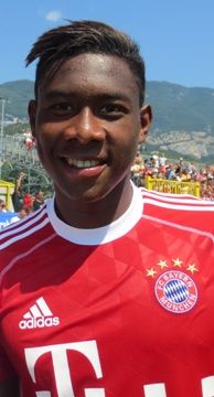 Une photo du footballeur David Alaba
