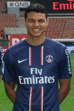 Une photo du joueur de football Thiago Silva