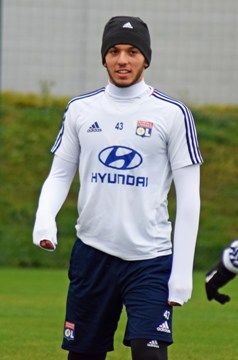 Une photo du joueur de football Amine Gouiri